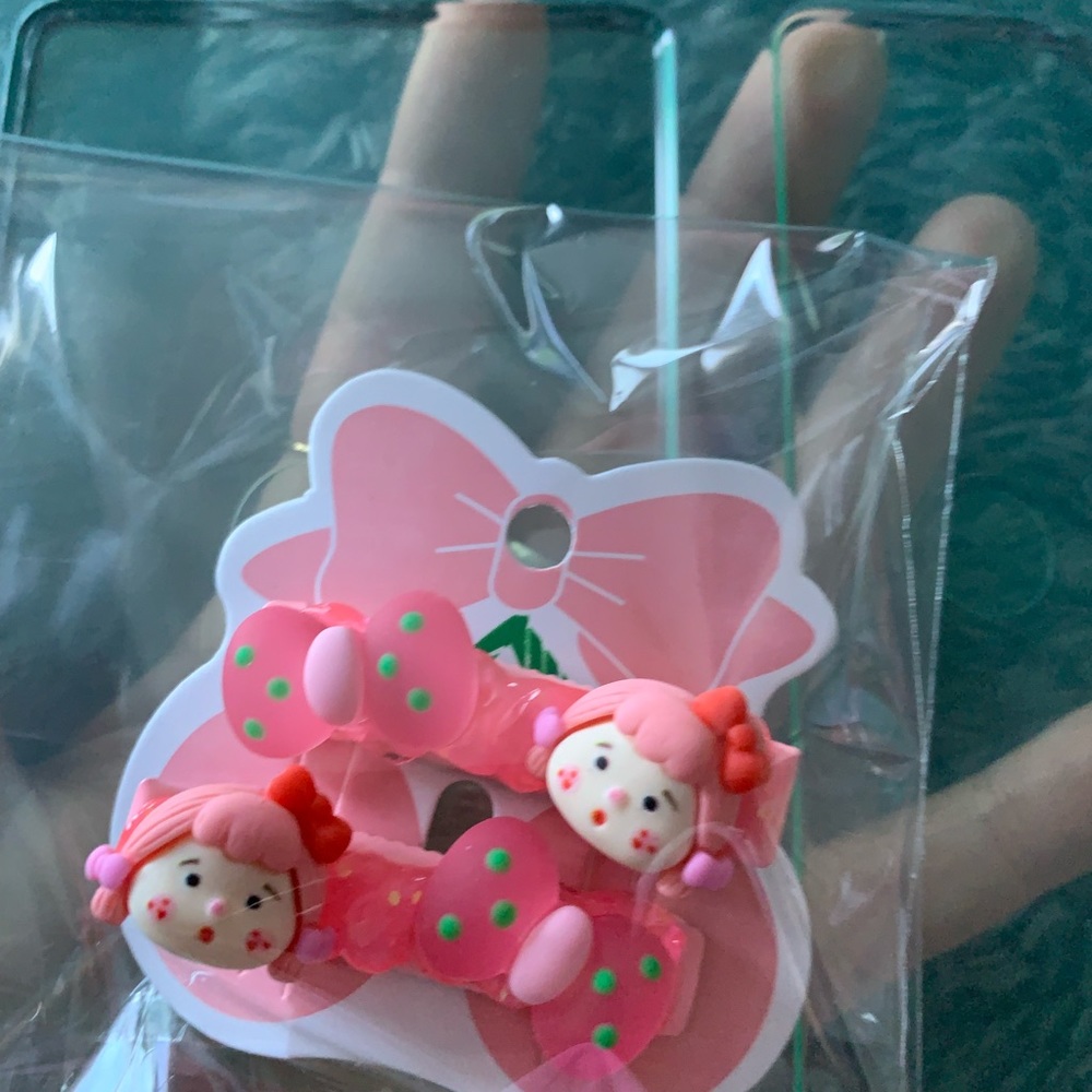 Kawaii hair clips